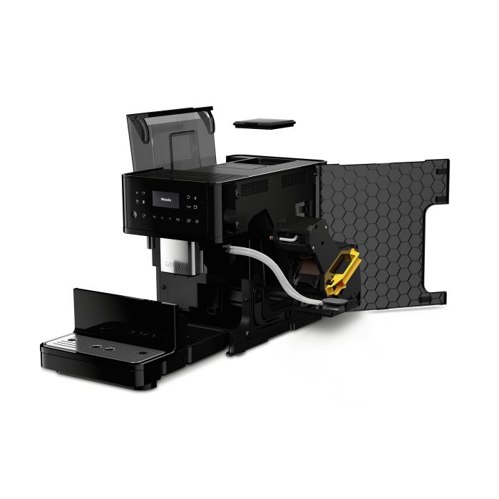 Кавомашина Miele CM 6160 1.8л, зерно + мелена, автомат.капучинатор, авторецептів - 19, чорний