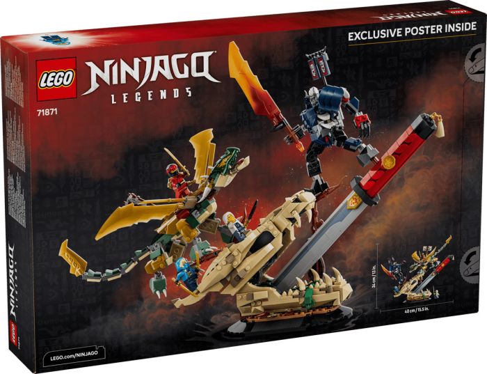 Конструктор LEGO Ninjago Битва возле черепа Дракона с мечем