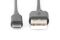 Кабель DIGITUS USB 2.0 (AM/micro B) 1.8м, черный