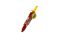 Дзиґа Infinity Nado VII Pocket Sword Вогняне Колесо Вибуху (Fiery Blast Wheel)