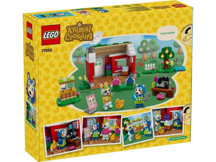 Конструктор LEGO Animal Crossing Магазин одежды, который пренадлежит Able Sisters