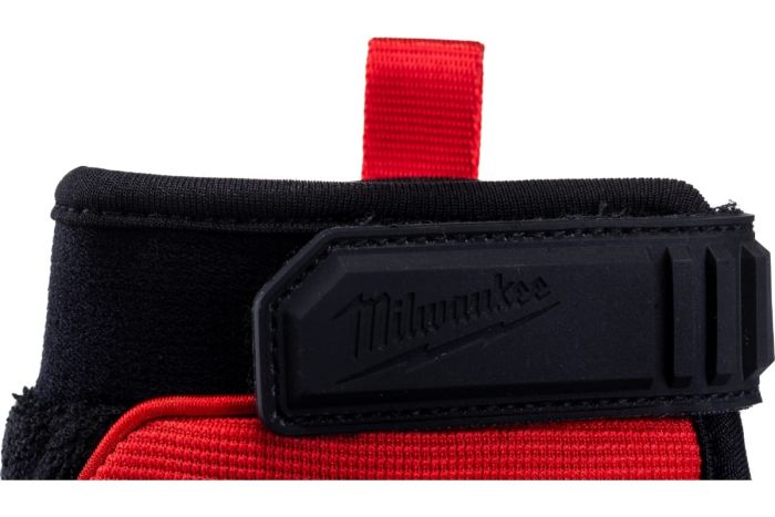 Перчатки рабочие Milwaukee, Armortex, Smartswipe, полиэстер/TPR/махровая ткань, р.11/XXL, черные