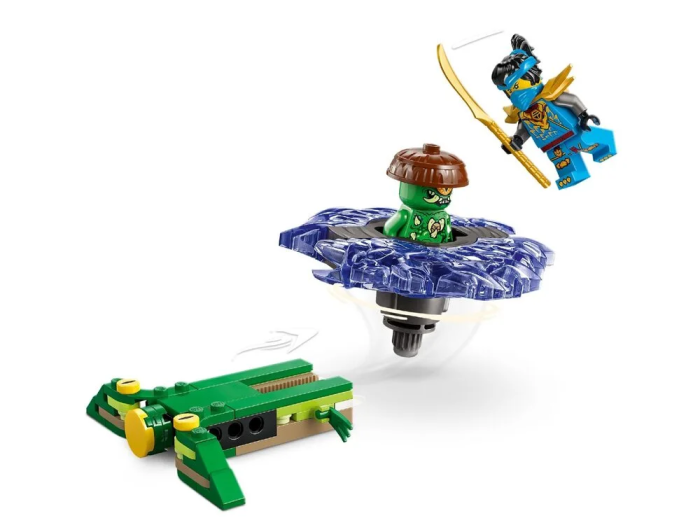 Конструктор LEGO Ninjago  Ния против спинера монстра-мутанта