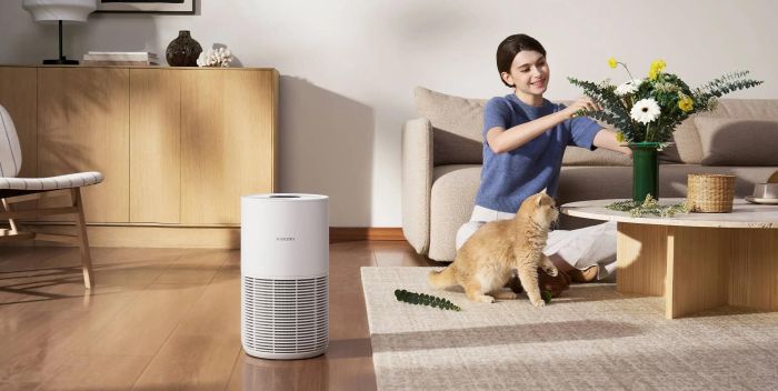 Очисник повітря Xiaomi Smart Pet Care Air Purifier EU, 27м2, 230м3/год, HEPA +вугільний фільтр, датчик якості повітря, білий