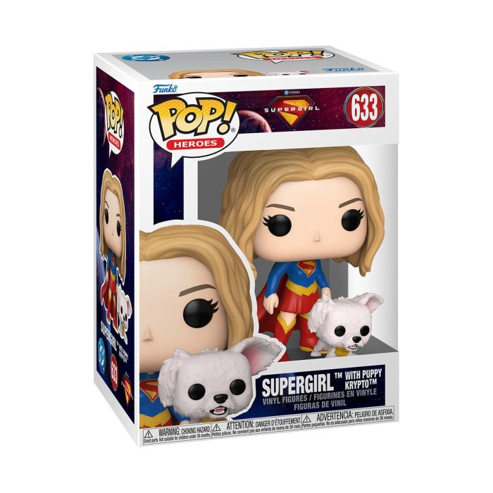 Фигурка Funko POP Movies: Supergirl - Supregirl w/puppy Krypto