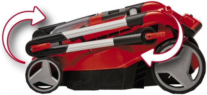 Газонокосарка акумуляторна Einhell PXC GE-CM 36/37 Li 36В(18+18) 37см 45л 25-75мм 14.3кг без АКБ та ЗП