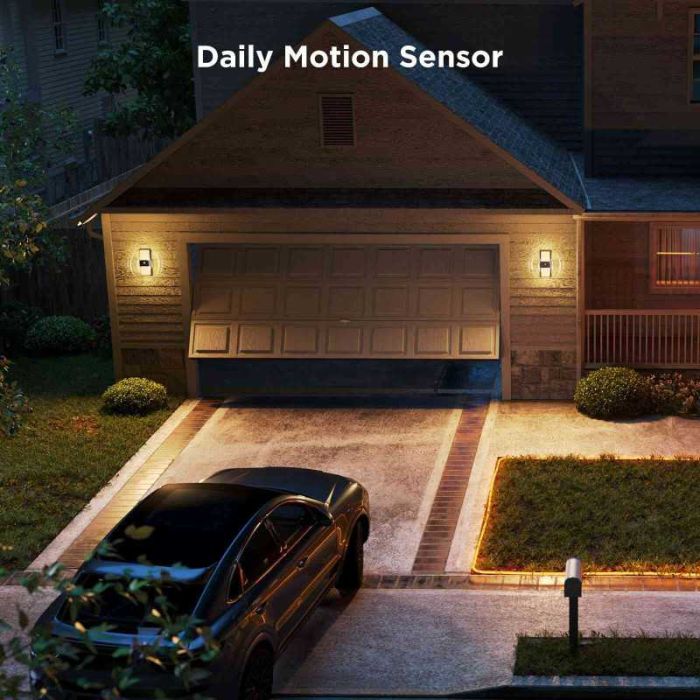 Світильник Govee H7078 Smart Outdoor Wall light, RGBICWW, IP65, WI-FI/Bluetooth, білий