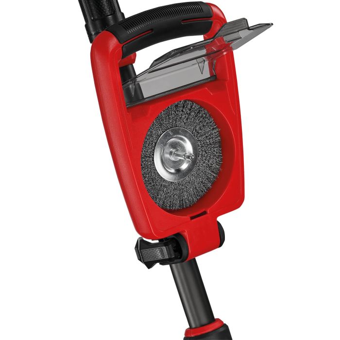 Очищувач швів плитки Einhell Expert GE-CC 18/110 Li E-Solo 18В 1150-1500об/хв щітка 110мм телескопічна штанга 1.53кг без АКБ та ЗП
