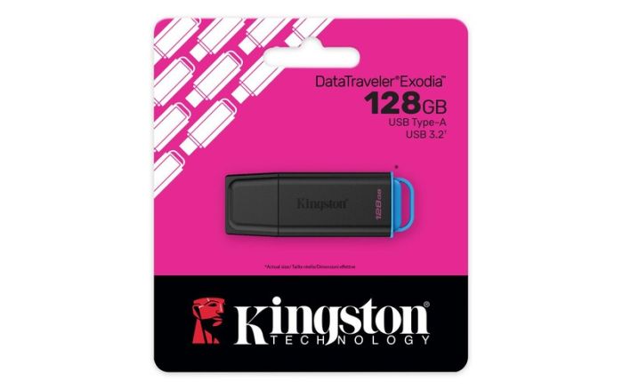Накопитель Kingston  128GB USB 3.2 Type-A Gen1 DT Exodia
