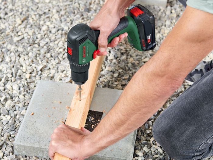 Шурупокрут-дриль акумуляторний Bosch UniversalDrill 18V-60 18В 60Нм 0-500·0-1900об/хв без АКБ та ЗП 1.3кг