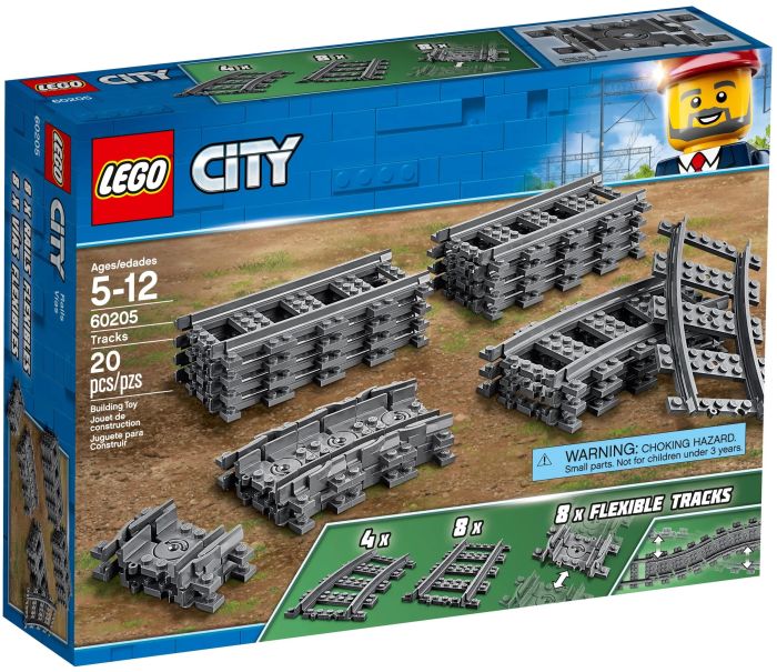 Конструктор LEGO City Рельсы
