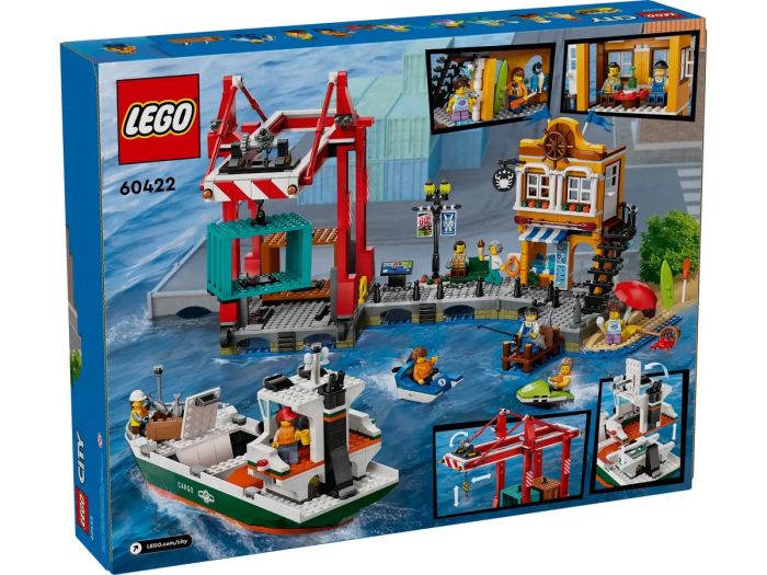 Конструктор LEGO City Морская гавань с грузовым судном