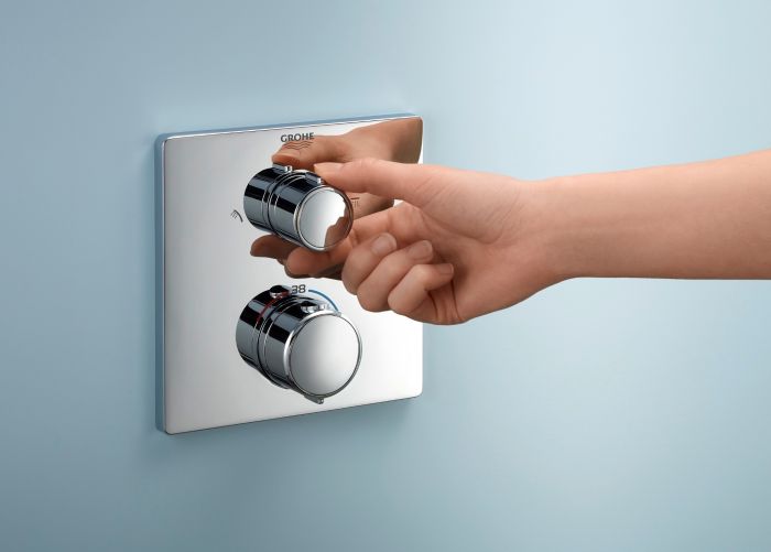 Душевая система Grohe QuickFix Precision скрытого монтажа с Vitalio Comfort 250, хром
