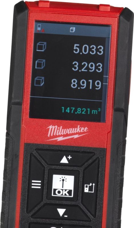 Дальномер лазерный Milwaukee LDM45, 0.05-45м, ±2мм, 2AАA IP54 0.11кг