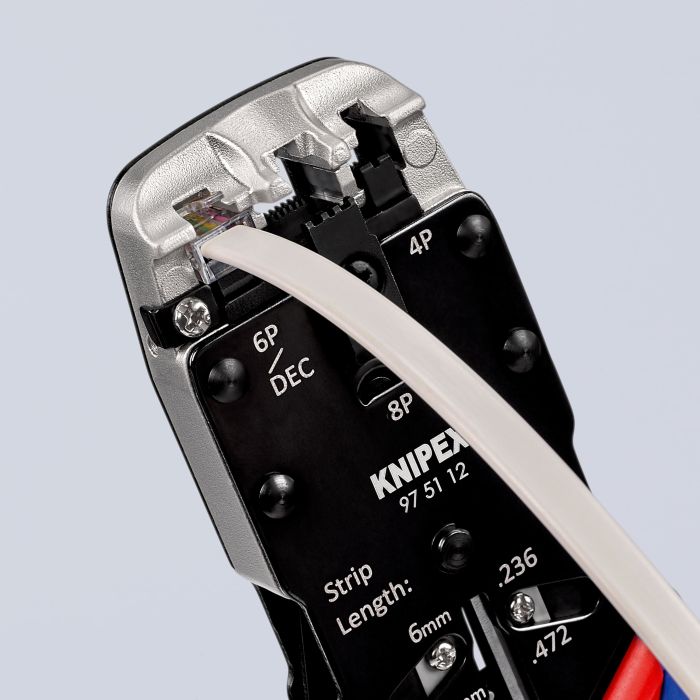 Кліщі обтискні KNIPEX Western, для обтиску наконечників 200мм 0.533кг