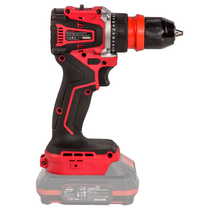 Шурупокрут-дриль акумуляторний Vitals Master AU 1835aq BL 18В 35Нм 500·1500об/хв кейс  0.81кг без АКБ та ЗП