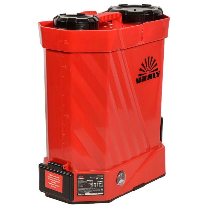 Обприскувач акумуляторний Vitals Sm 212om 12л 12В 1х8А·год 4.5бар 4.5кг