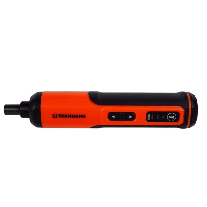 Викрутка акумуляторна Tekhmann TCS-3.6/2000 KIT 3.6В 1х2А·год 5Нм 250об/хв 0.25кг кейс