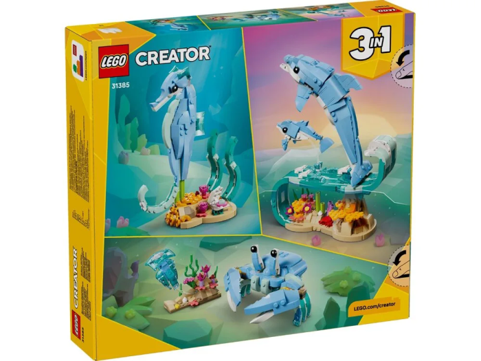 Конструктор LEGO Creator Морськие животные: красивые дельфины