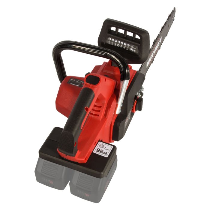 Пила ланцюгова акумуляторна Vitals AKZ 3640sx BL 36В(18+18) шина 40см 8.6м/c 5.16кг без АКБ та ЗП