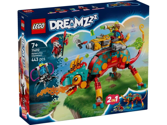 Конструктор LEGO Dreamzzz Огненый хамелеон Матео