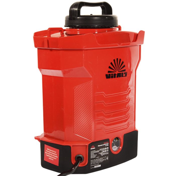 Обприскувач акумуляторний Vitals Sm 108о 8л 12В 1х2А·год 1.5-3бар 1.65кг