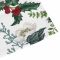 Ранер Ardesto Christmas Happy Holidays, 40х140см, 90% поліестер, 10% бавовна, зелений гостролист