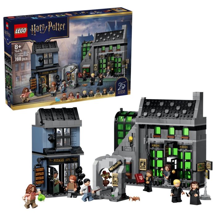 Конструктор LEGO Harry Potter Магазини для чарівників на Алеї Ноктерн