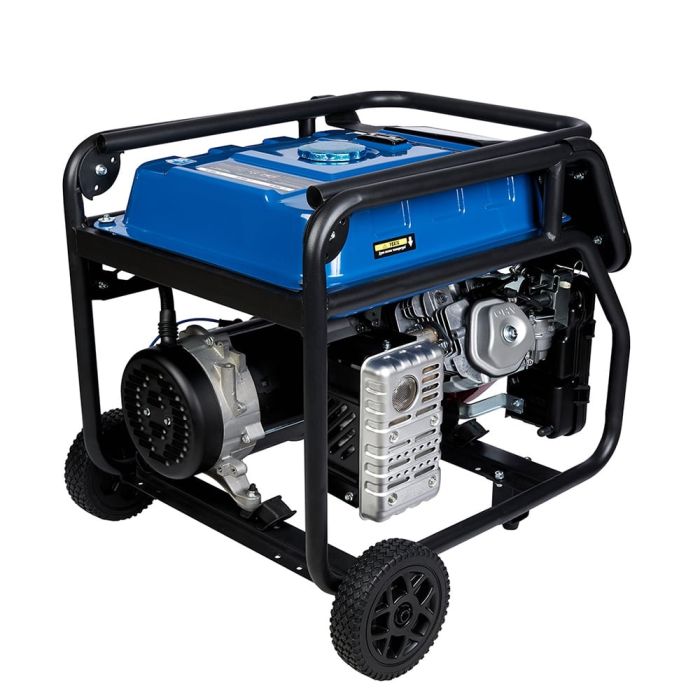 Генератор бензиновый EnerSol 230В 5/5.5кВт электростартер двигатель Honda GX-390 89кг