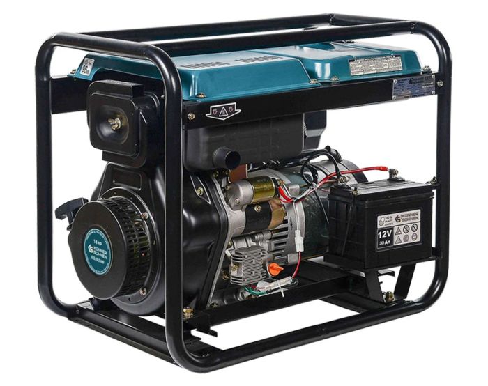 Генератор дизельний Konner&Sohnen KS 8100HDE (EURO V), 230В, 6.5кВт, електростартер, 117кг