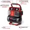 Компресор повітряний Einhell TE-AC 18/75 Li OF - Solo, акумуляторний 18В PXC, 8бар, 75л/хв, бак 5л, 7.76кг, без АКБ та ЗП