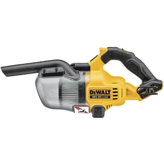 Аккумуляторный пылесос DeWalt 18B XR Li-lon D318мм контейнер 0.л 217л/с 1.5кг без АКБ и ЗП