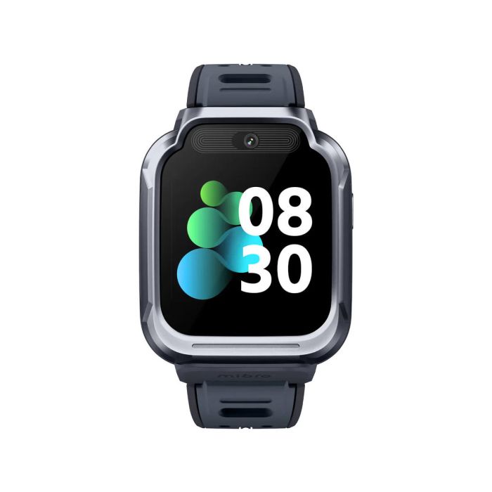 Детские часы-телефон Mibro S1, 1.68", 360x390, GPS, 8MP+5MP, 900 мА·ч, 2 ATM, сумеречный чёрный
