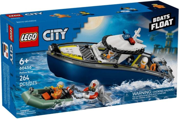 Конструктор LEGO City Преследование на полицейськом катере