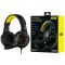 Гарнитура игровая 2E GAMING HG300, mini-jack/dual 3.5mm, LED, 2м, чёрный