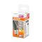 Лампа OSRAM LED E27 5.5Вт 2700K 806Лм P60 філаментна