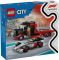 Конструктор LEGO City Грузовик для демонстрации F1 с перегоновым автомобилем Audi F1