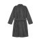Мужской халат ARDESTO Stripe, размер XL/XXL, 100% полиэстер, серый