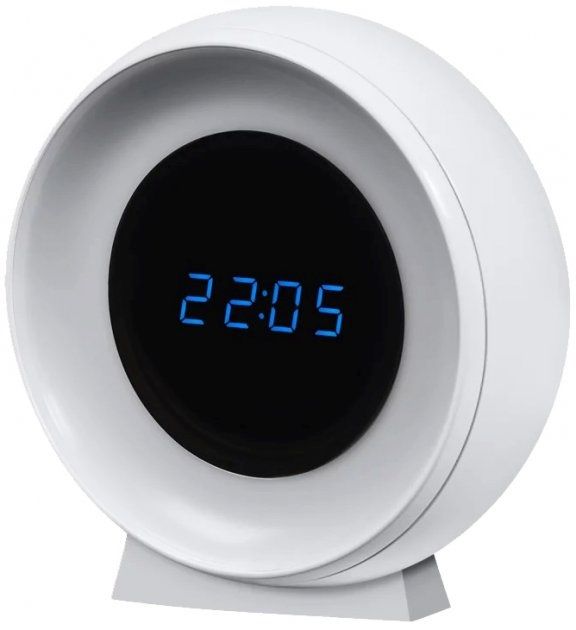 Светильник ночник с аккумулятором LEDVANCE NIGHTLUX CLOCK 0.3Вт 3000/4000/6500К 5Лм 1000мА•час USB-A > microUSB белый