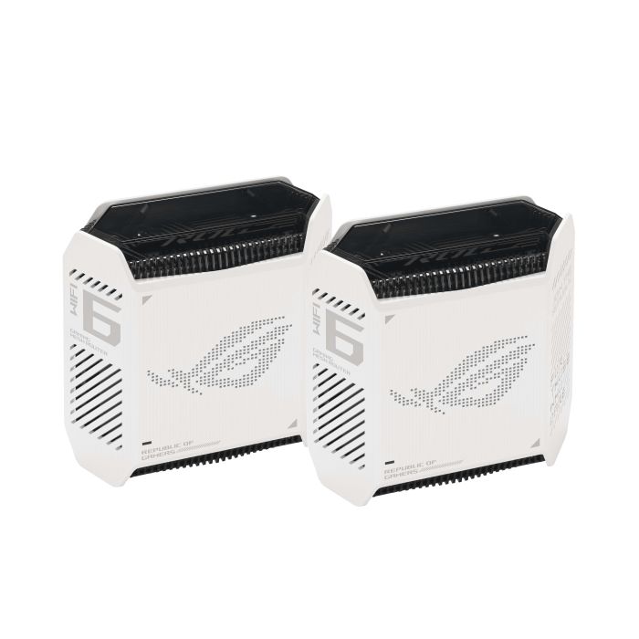 Система WiFi-Mesh ASUS ROG Rapture GT6 AX10000, 3xGE LAN, 1x2.5GE WAN, 1xUSB 3.2, 2мод, білий