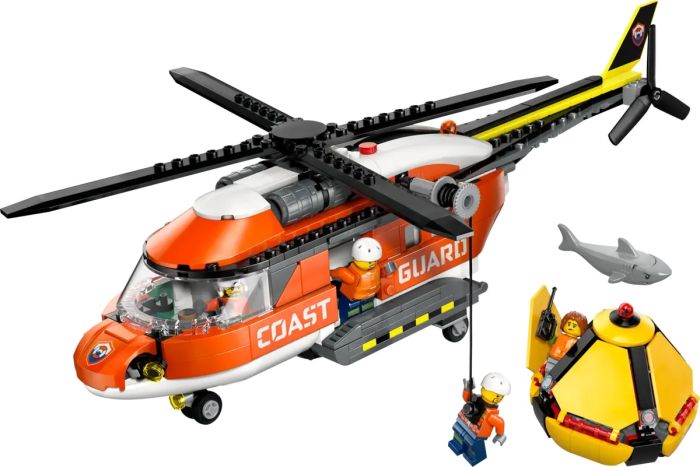 Конструктор LEGO City Вертолет береговой охраны