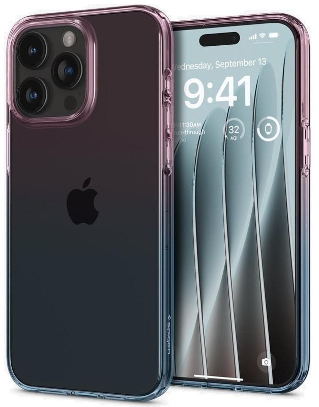 Чохол Spigen для iPhone 15 Pro, Liquid Crystal, Gradation Pink