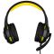 Гарнитура игровая 2E GAMING HG300, mini-jack/dual 3.5mm, LED, 2м, чёрный