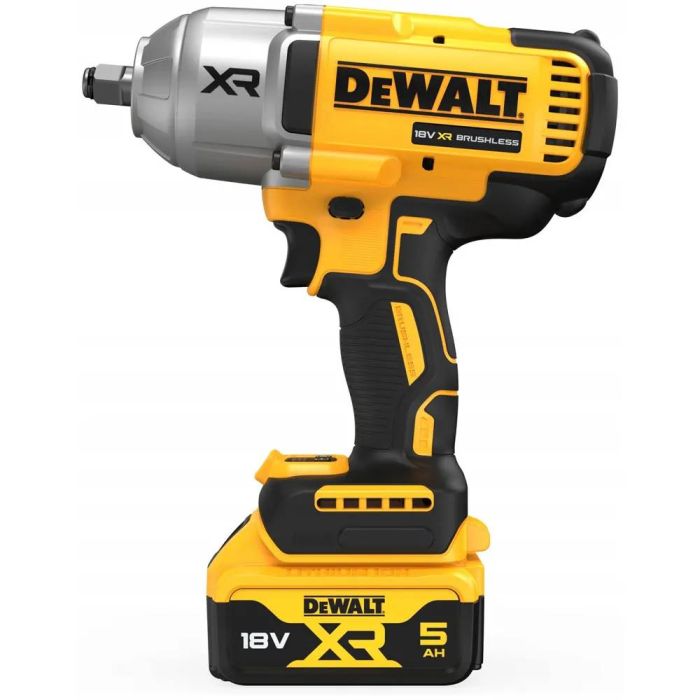 Гайковерт ударний DeWalt XR Li-Ion 18В акб 2х5А·год 1898Нм 2300об/хв 2200уд/хв 1/2" ЗП кейс 2.9кг