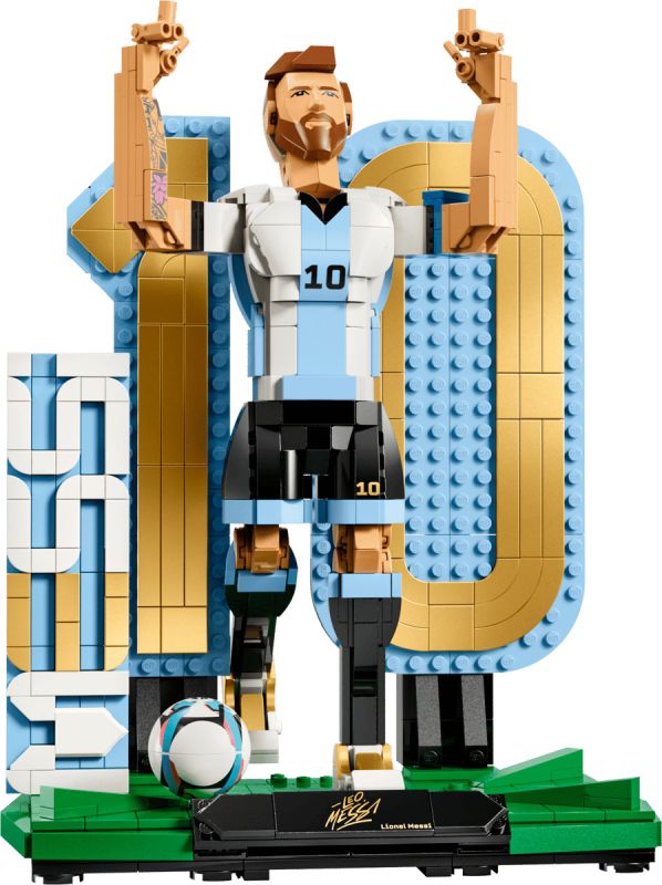 Конструктор LEGO Editions Football Ліонель Мессі — легенда футболу