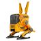 Зарядний пристрій мережевий GravaStar Alpha65 65Вт 2XUSB-C/USB-A, War-Damaged Yellow