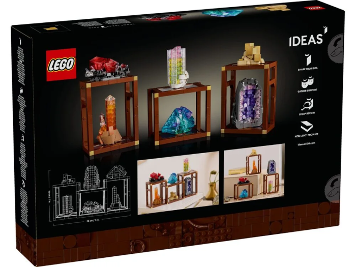 Конструктор LEGO Ideas Коллекция минералов