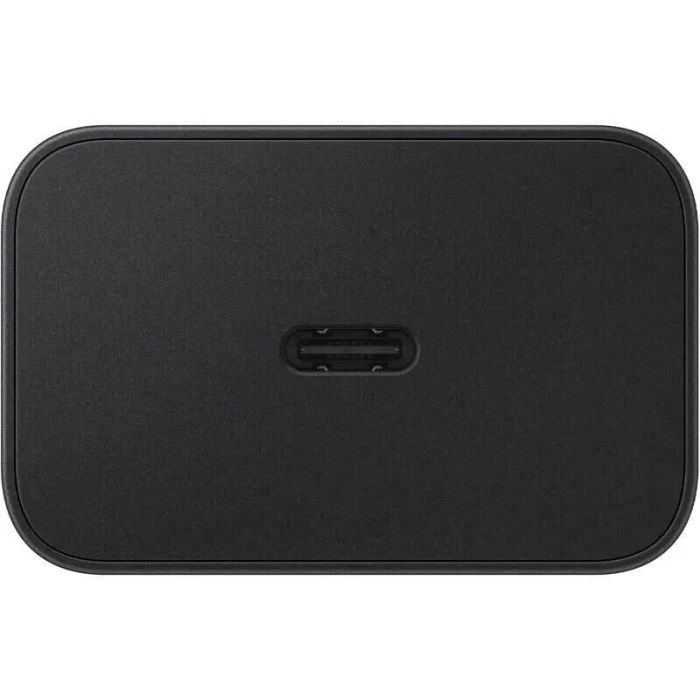 Зарядний пристрій бездротовий Samsung 25Вт Magnetic Wireless, адаптер 45Вт USB-C, сірий темний