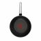 Сковорода ВОК Tefal Excellence Fusion,28см, алюміній, нержавіюча сталь, бакеліт, чорний