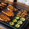 Гриль George Foreman барбекю Smokeless BBQ Grill 1606Вт, темп. режимів-3, з`ємні пластини, пластик, чорний